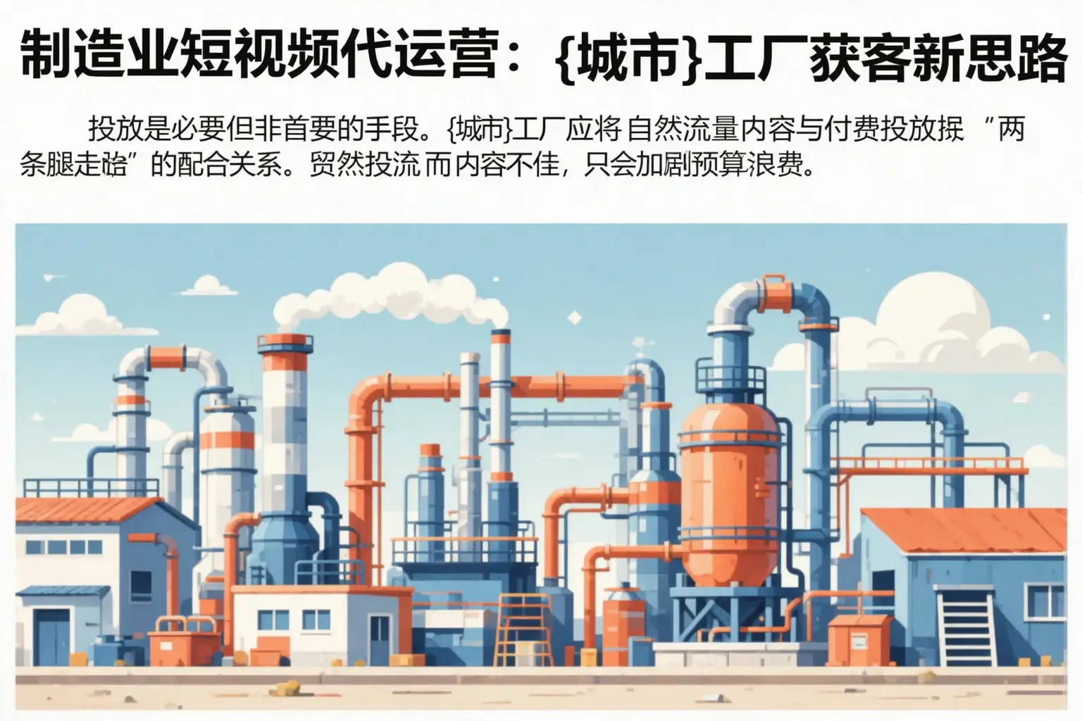制造业短视频代运营:双湖工厂获客新思路